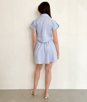 Amber Dress in Light Blue