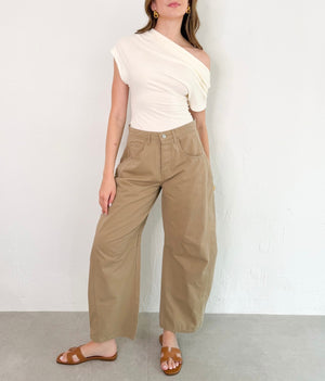 Rue Pants in Taupe