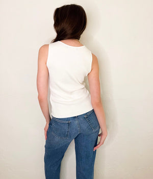 Maria Top in White