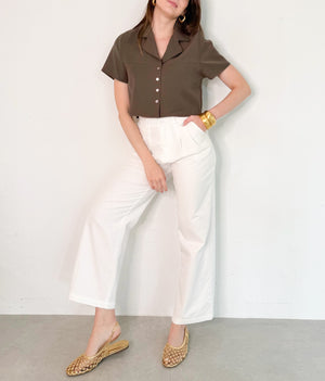 Alaia Trousers in White