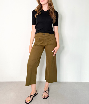 Celeste Pants in Olive