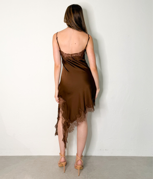 Katie Dress in Brown