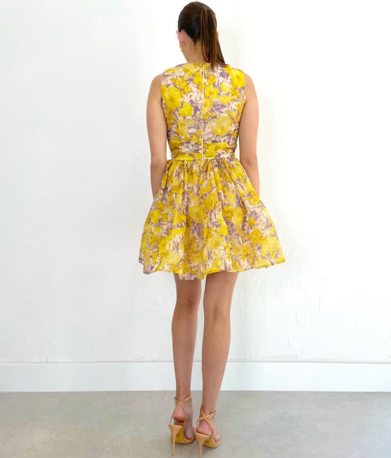 Marianna Dress in Yellow