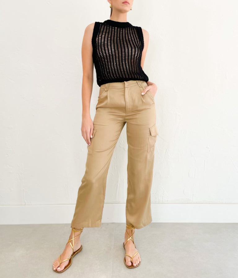 Courtney Pants in Khaki
