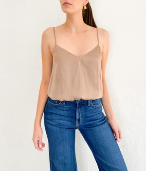 Charlotte Top in Mocha