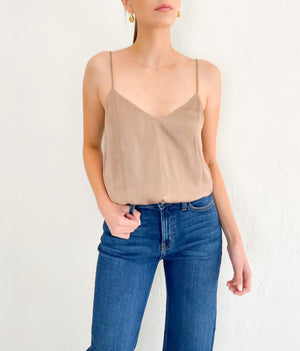 Charlotte Top in Mocha