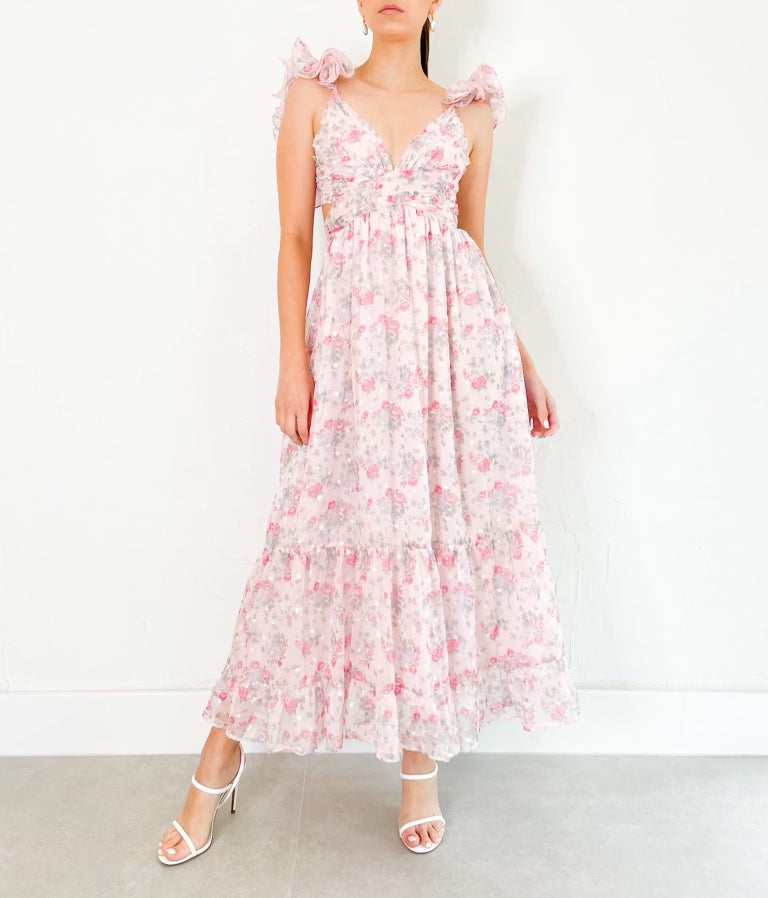 Igy Maxi Dress in Pink