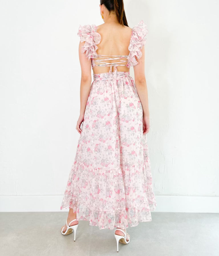 Igy Maxi Dress in Pink