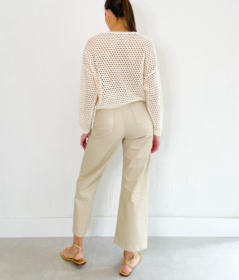 Nina Pants in Ecru