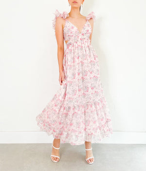 Igy Maxi Dress in Pink