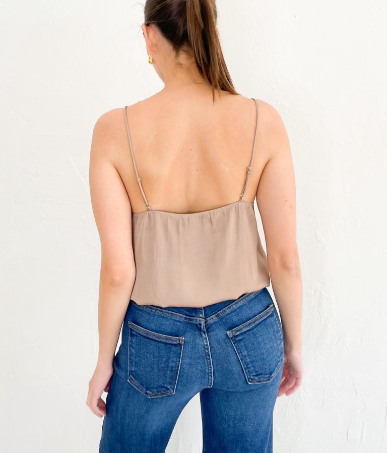 Charlotte Top in Mocha