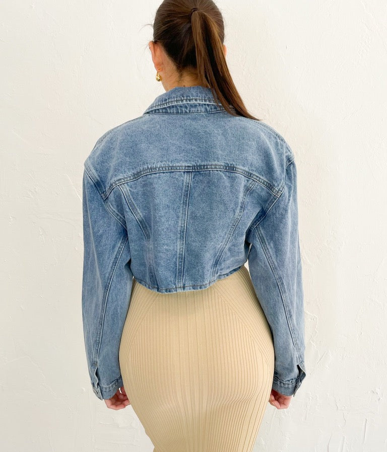 Raelynn Jacket in Denim