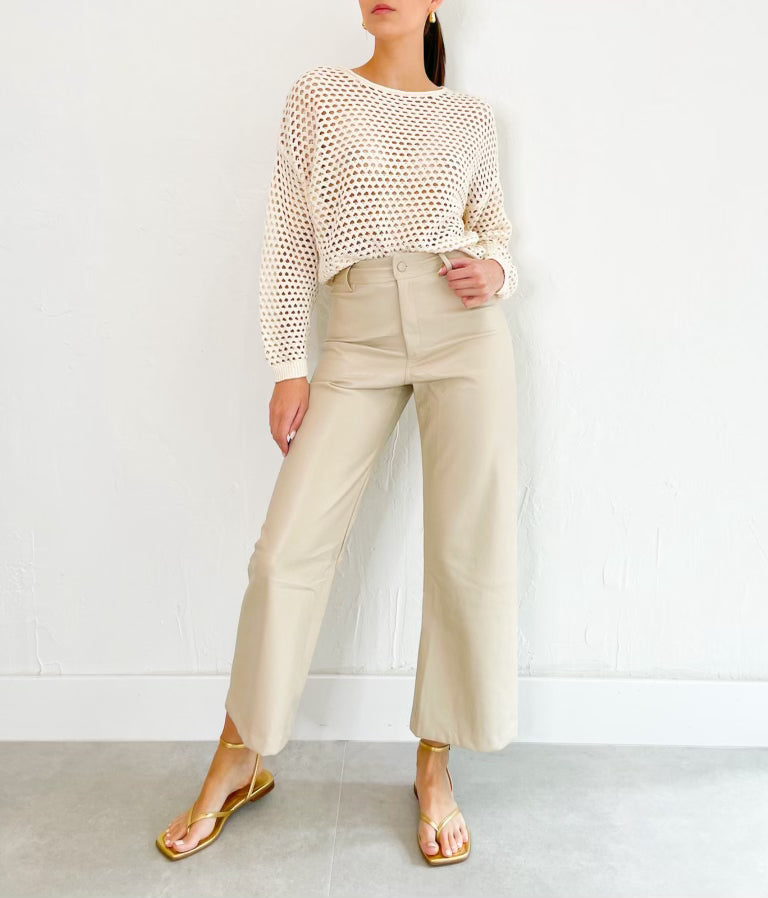 Nina Pants in Ecru