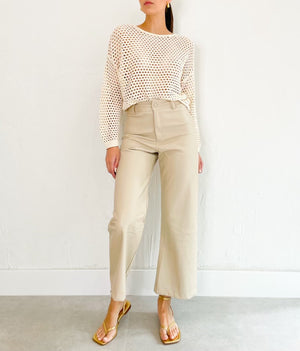 Nina Pants in Ecru