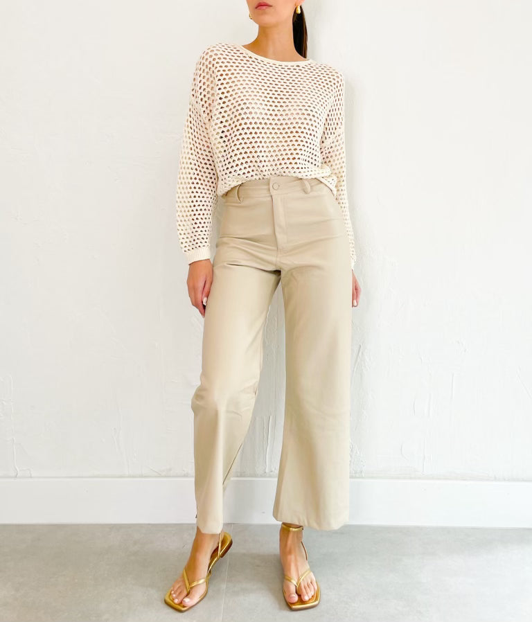 Nina Pants in Ecru