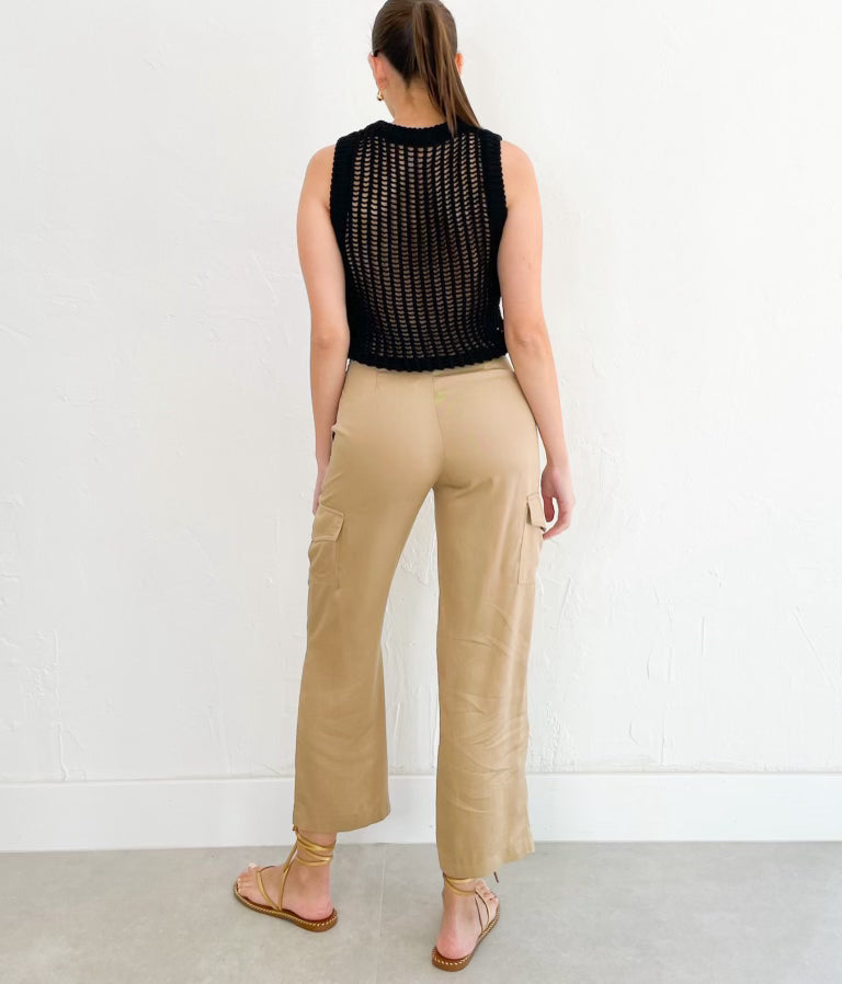 Courtney Pants in Khaki