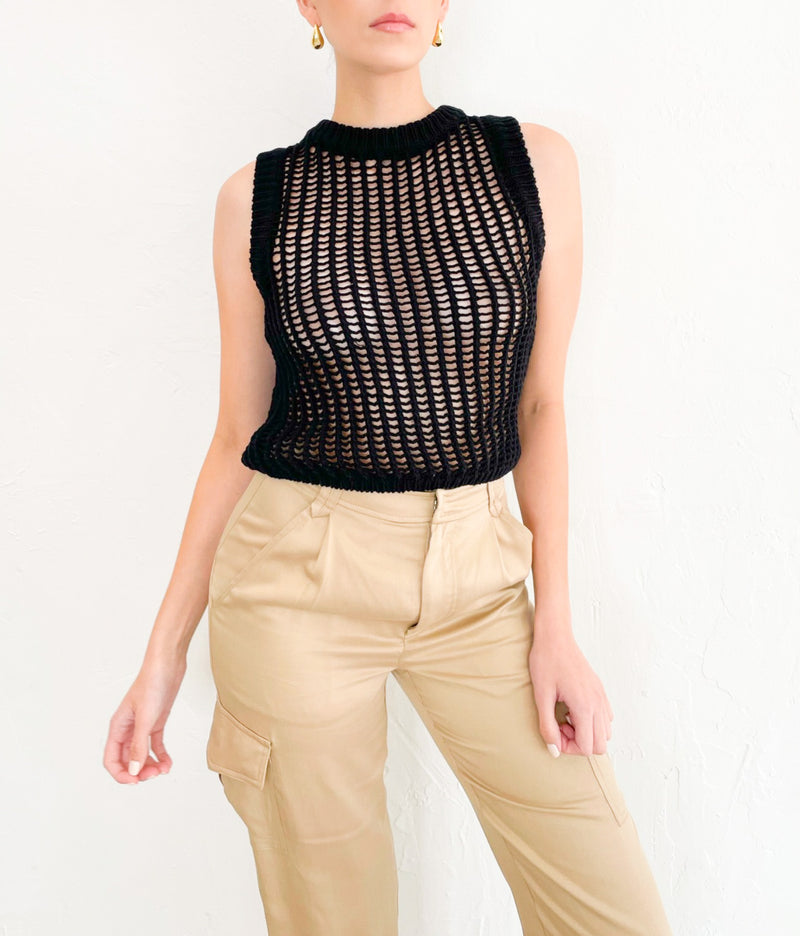 Leilani Top in Black