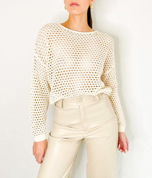 Noel Top in Beige