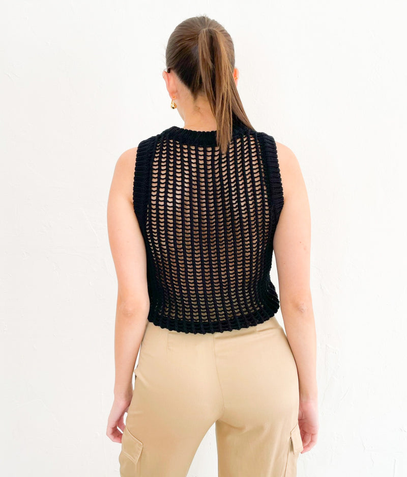 Leilani Top in Black