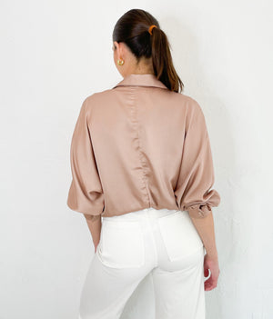 Becky Bodysuit in Champagne