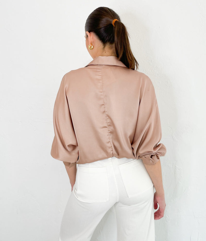 Becky Bodysuit in Champagne