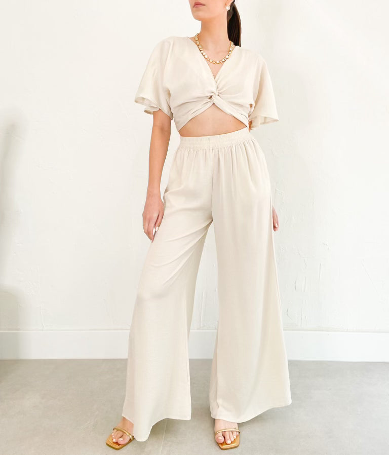 Juliet Set in Ecru