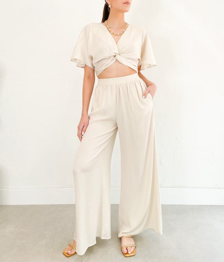 Juliet Set in Ecru