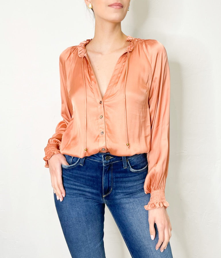 Lauren Top in Orange