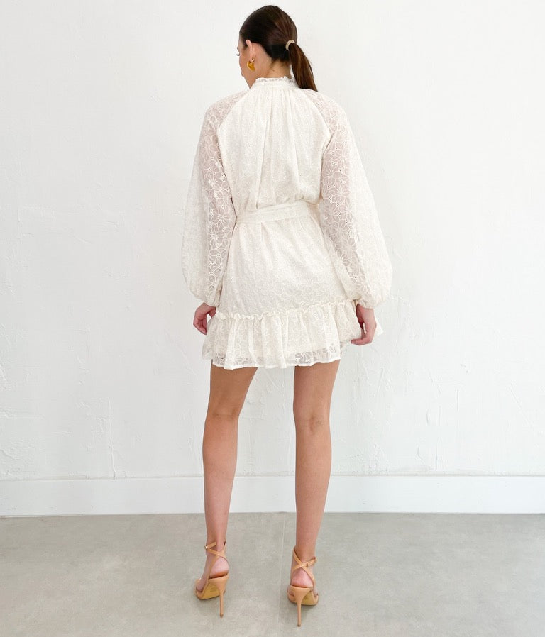 Fallon Dress in Cream