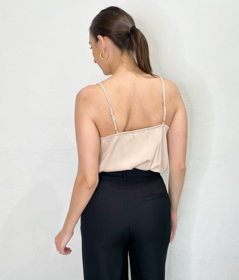 Dream Bodysuit in Beige