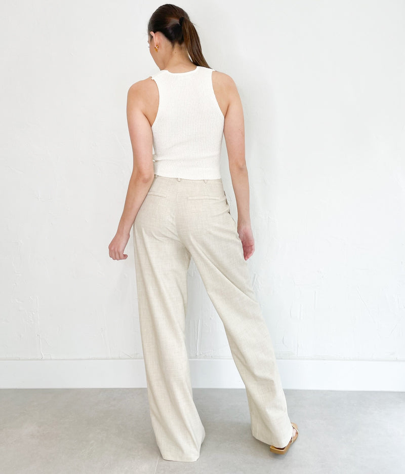 Georgina Pants in Natural