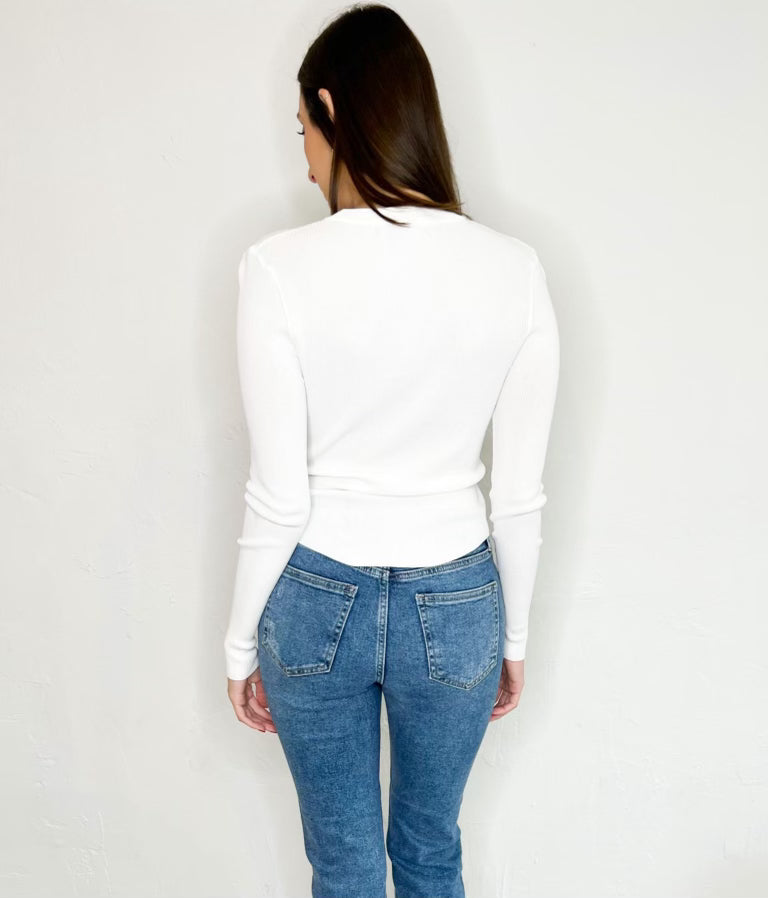 Annie Top in White