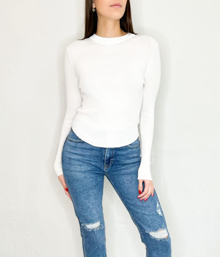 Annie Top in White
