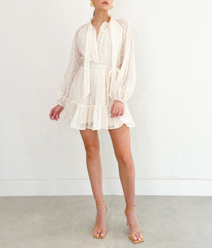 Fallon Dress in Cream