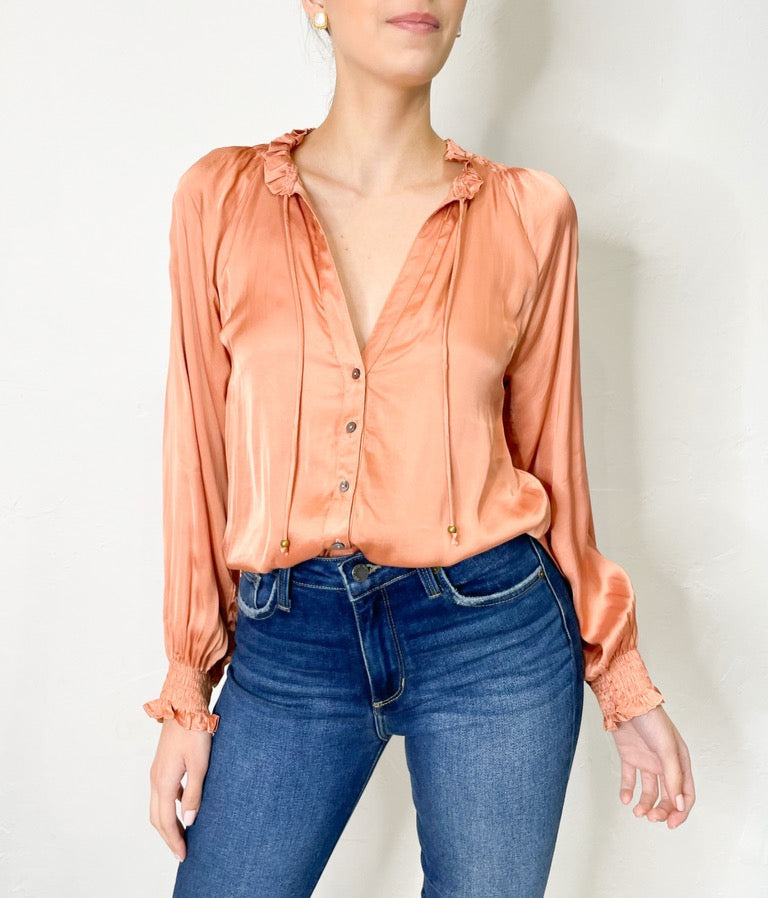 Lauren Top in Orange
