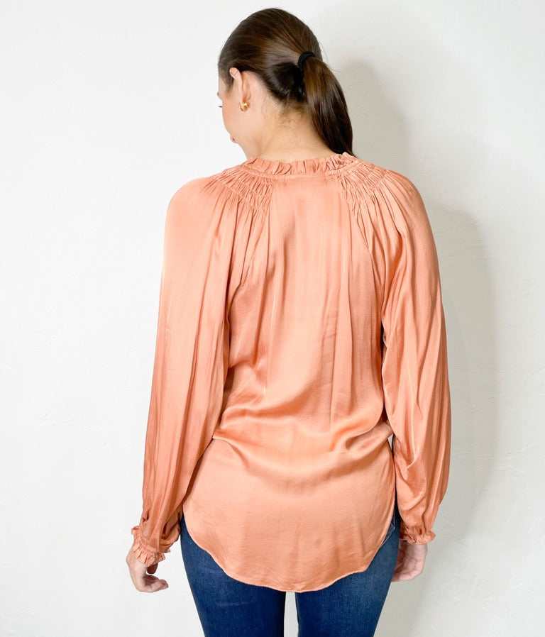 Lauren Top in Orange