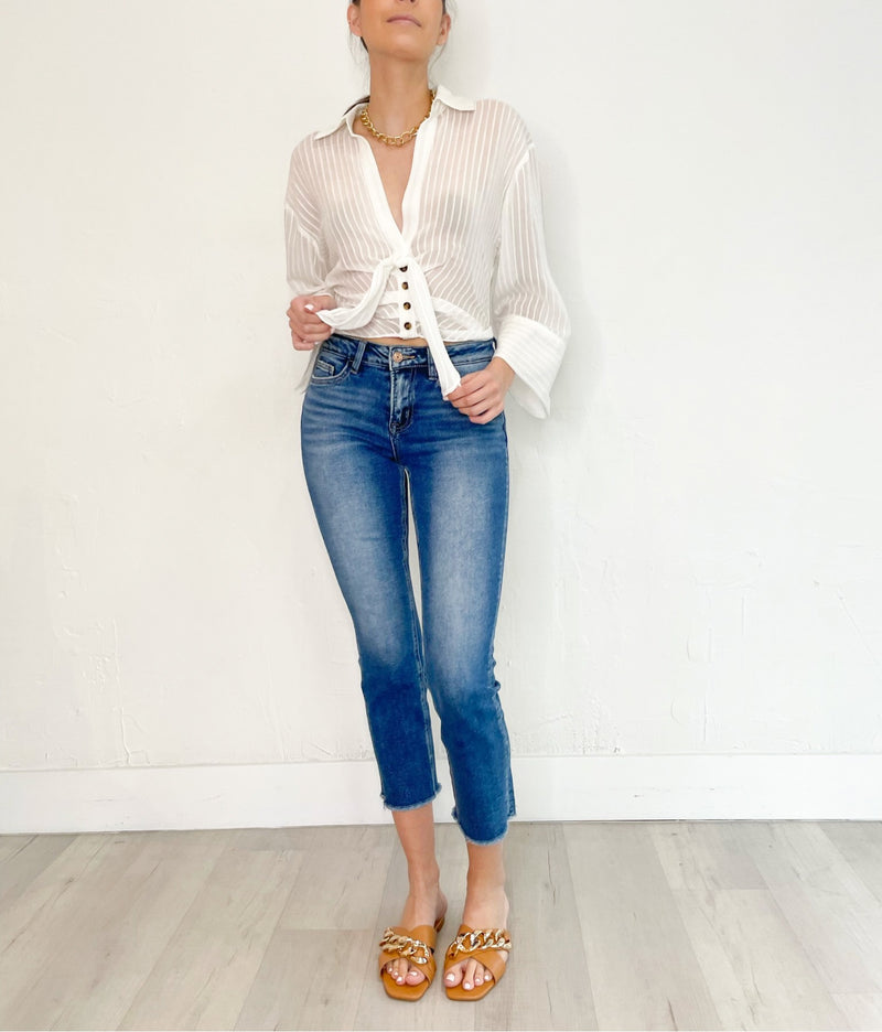 Amari Jeans in Medium Wash