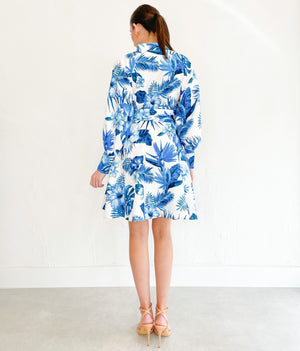 Nadine Dress in Blue